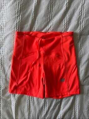 New Balance Neon Orange Running Shorts